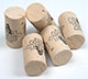 100 Acquamark #9 Natural Corks