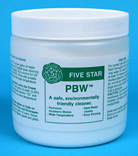 1 Lb. Five Star PBW Cleaner