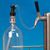 This shows the Cap cleaning a Kegerator line with a PET bottle  (it will drip a little bit)