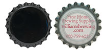 320 Black Bottle Caps
