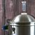 This shows the lid with a #10 stopper and airlock for fermentation (not included)