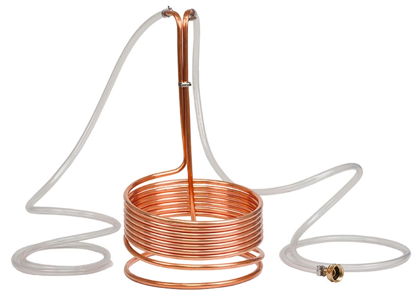 Copper 25 foot Immersion Wort Chiller