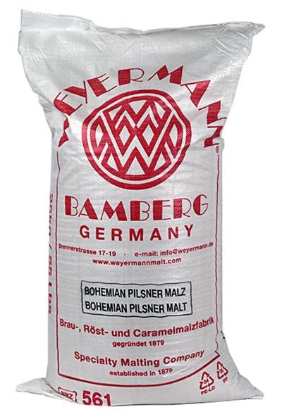 55 Lbs Weyermann® Eraclea Pilsner Malt (Actual Shipping Item)